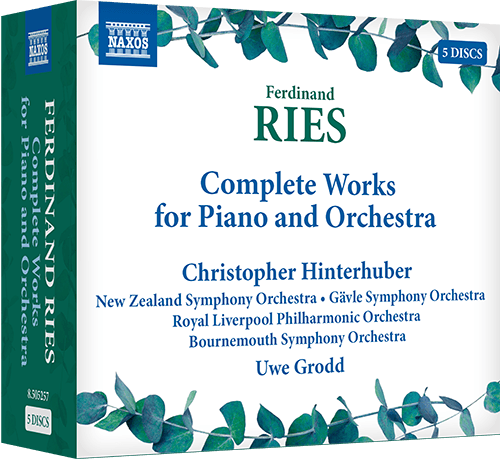 RIES, F.: Piano and Orchestra Works (Complete) (5-CD Box Set)